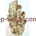Накладные волосы Био трессы на заколках 55 см - цвет GOLD BLONDE пшеничный блонд Накладные волосы Био трессы на заколках 55 см - цвет GOLD BLONDE пшеничный блонд